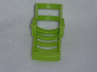 Fisher Price Little People Vintage Green Lounge Pool Chair