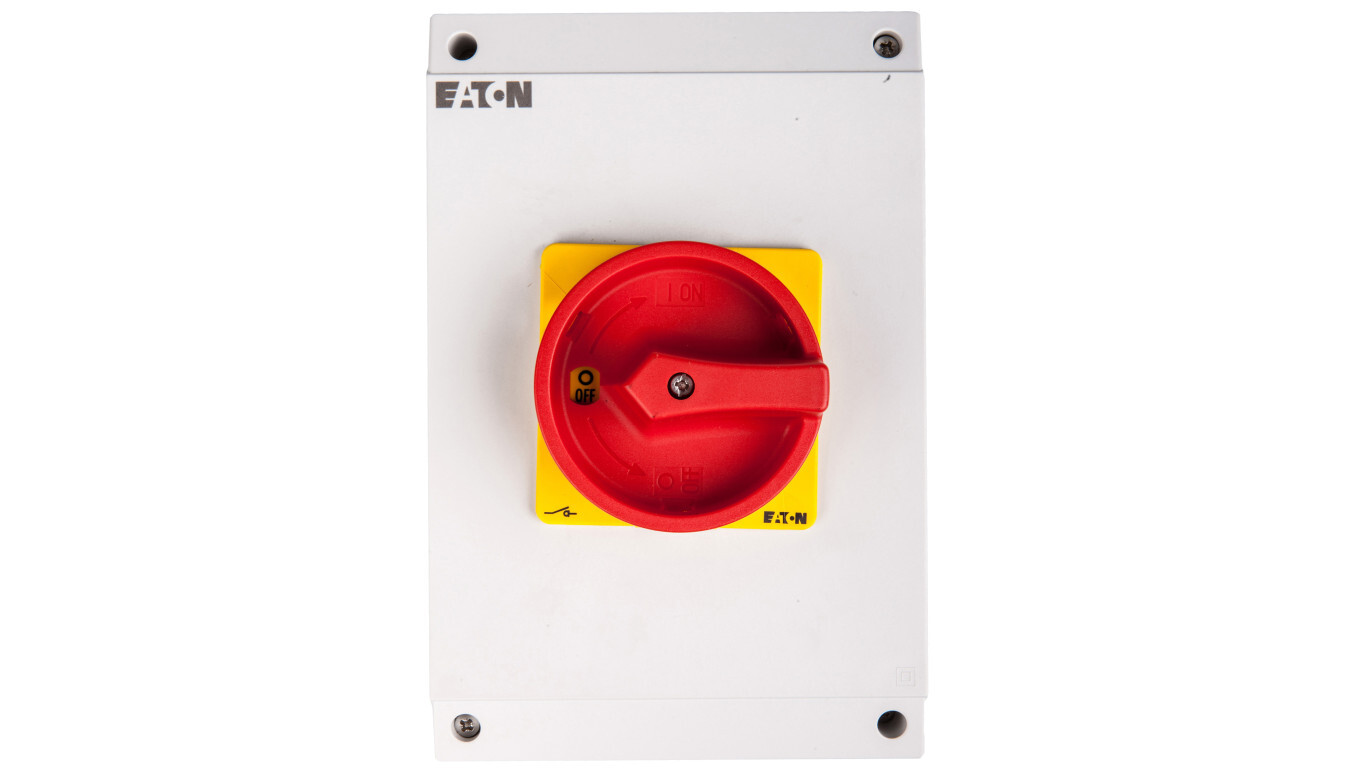 Cam switch 0-1 3P 63A in IP65 enclosure P3-63 / I4 / SVB 207343 /T2UK
