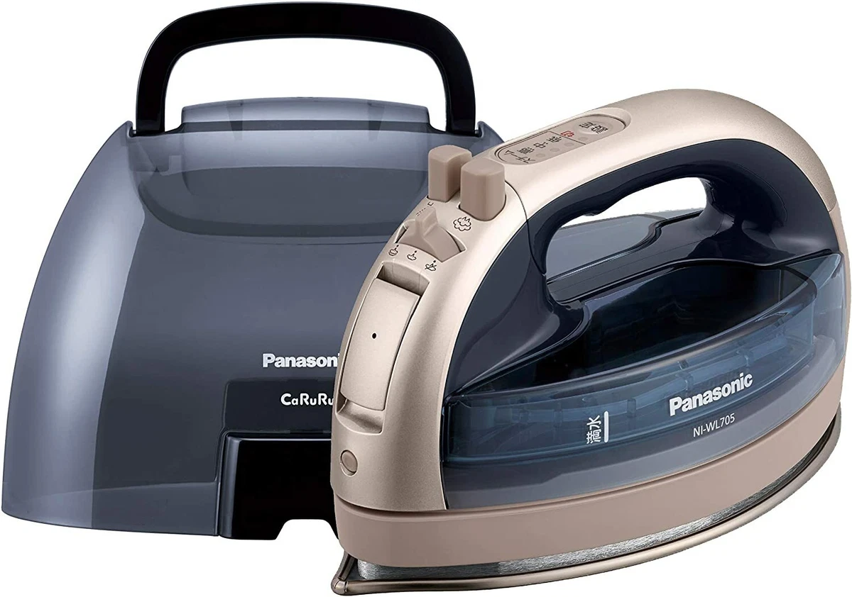 Panasonic Cordless Steam W Head Iron Pink Gold NI-WL705-PN