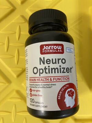 Jarrow Formulas Neuro Optimizer, 120 Capsules NEW SEALED