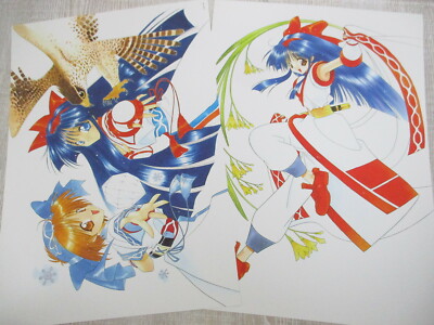 AOI NANASE Art Works KAMI NO KO Illustrated Sheet Collection Japan