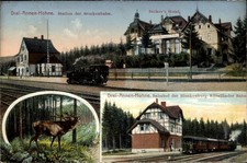 Ak Drei Annen Hohne Wernigerode im Harz, Bahnhof der Halberstadt... - 11545217