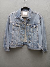 Old Navy Women's Jacket Size S Light Blue Classic Chest Pockets