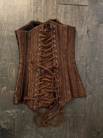Women&rsquo;s XS Brown Corset Shape Ware