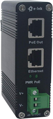 Industrial Gigabit PoE++ Injector 95W   48V DC 802.3bt High Power PoE Adapter