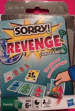 Sorry! Revenge Card Game Hasbro- NEW Sealed/Unopened 2-4 Players Ages