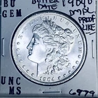 1904 O BU GEM MORGAN SILVER DOLLAR UNC MS+++ U.S. MINT RARE COIN 6979