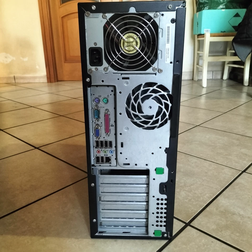 Pc Desktop WIndows XP Pentium 4 HT 3,2GHz RAM1GB HDD80GB HP Compaq DC7100 CMT - Immagine 4 di 4