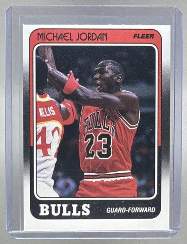 Michael Jordan 1988 Fleer #17 A2