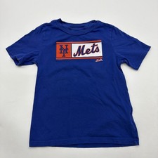 NY Mets Genuine Merchandise T-shirt Youth Boys L Graphic Print 100 Cotton 39730