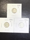 (3 Coins) 1946 S Silver Roosevelt Dimes