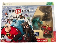 XBOX 360 DISNEY INFINITY STARTER PACK 1.0 EDITION - NEW & SEALED