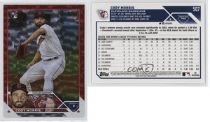 2023 Topps Series 2 Red Foil /199 Cody Morris #507 Rookie RC
