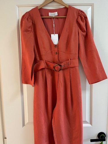 Steele Rosemoor linen blend jumpsuit Small BNWT