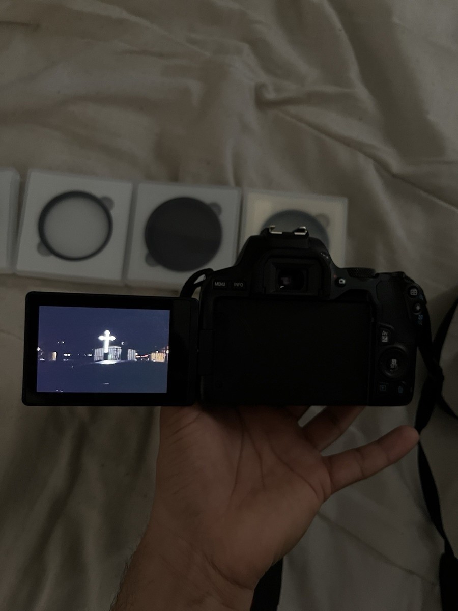 Canon EOS 250D 24.1 MP Digital SLR Camera - Black (Kit with 18