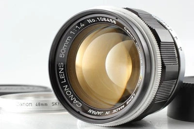 ▶️[NEUF] Objectif Canon 50 mm f/1,4 MF LTM L39 Leica monture à vis du Japon - Photo 1/4