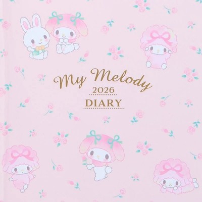 2026 Schedule Book Agenda Planner Sanrio My Melody B6 Block Diary
