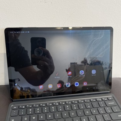 Samsung Galaxy Tab S8+ Plus 5G X808U 12.4'' 128GB Black Unlocked Good Stylus