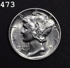 1941 Mercury Dime "Very Choice BU Full Bands" *Free S/H After 1st Item*