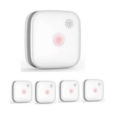 Rauchmelder mit 10 Jahres Batterie Spreadtron Rauchmelder zertifiziert 5er Pack