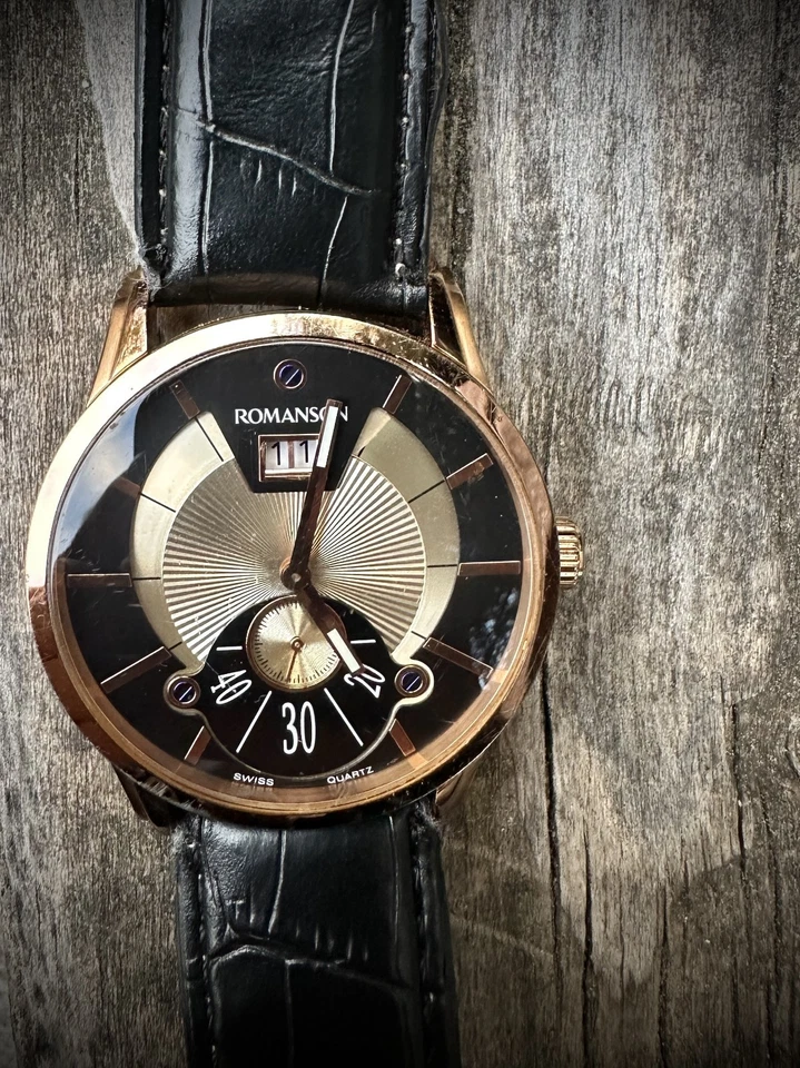 RELÓGIO SUÍÇO DE QUARTZO ROMANSON ADEL - Imagem 3 de 4