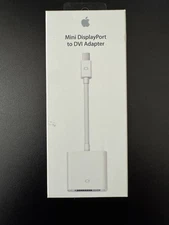 New! Apple Mini DisplayPort to DVI Adapter - White (OEM | SEALED)