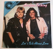 Amiga Quartett-Modern Talking-Let´s talk about Love 7" Vinyl-1986 DDR 