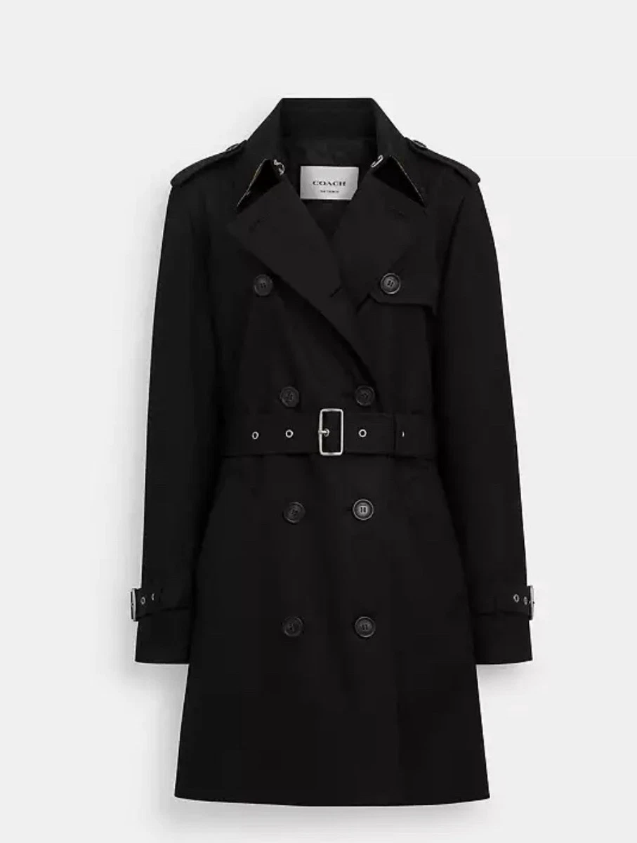 Coach Solid Trench Coats for Women for sale - eBay