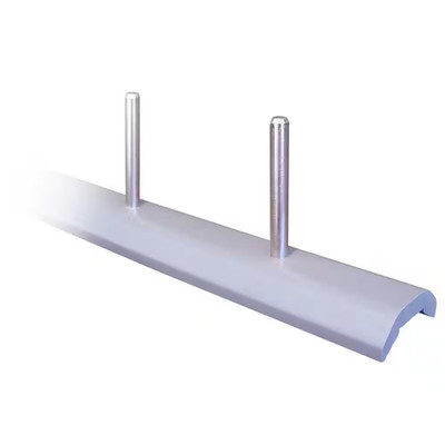46 In. Steel Fence and Wall Spike Strips (6-Pack + Adhesive)