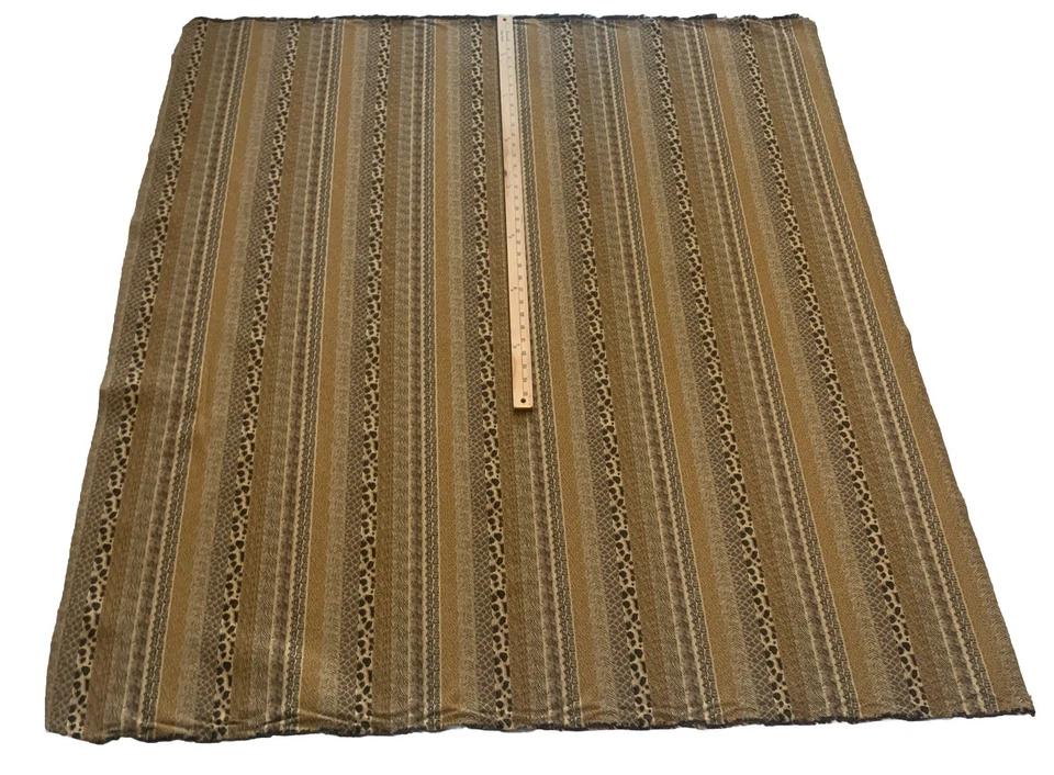 Animal Print Striped Tapestry Upholstery Fabric 55” X 47” Bedding , Crafts, NEW - Image 3 of 4