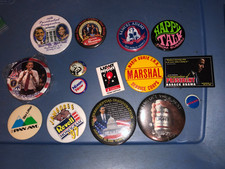 Vintage Large Lot of POLITICAL  Other PINBACK Pins