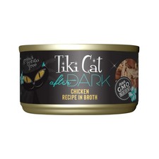 Tiki Cat After Dark Chicken Wet Cat Food 2.8oz (12-Pack) High Protein Non-GMO