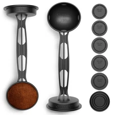 Koffee Zen Espresso Tamper Set, 5 Interchangeable Sizes (49–58mm), Dual Coffe...
