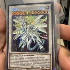 Yugioh Stardust Sifr Divine Dragon BLMM-EN151 Secret Rare 1st Ed