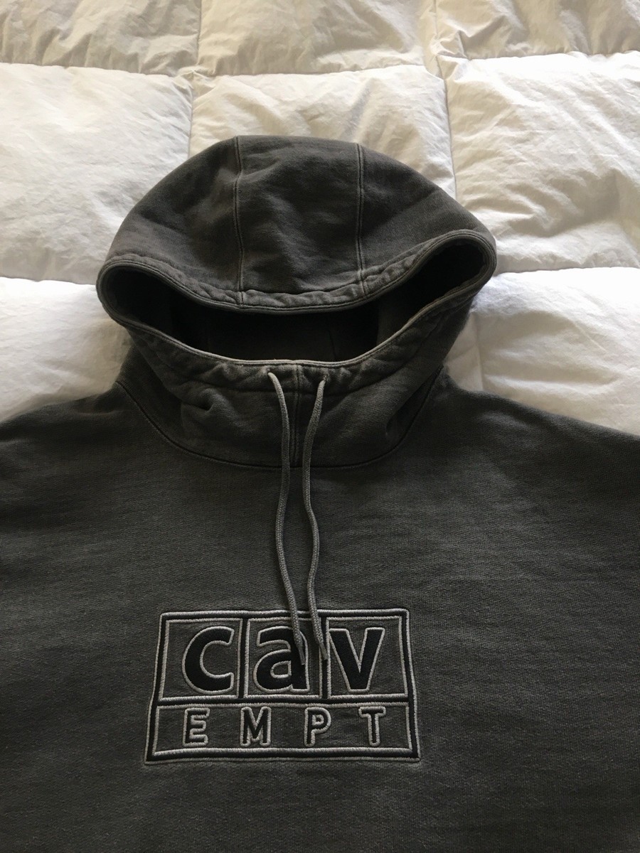 CAV EMPT OVERDYE HOODIE SWEATSHIRT SIZE XL MADE IN JAPAN | eBay