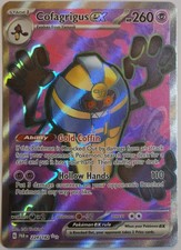 Pokémon TCG Cofagrigus EX Paradox Rift Card 224/182 - Near Mint