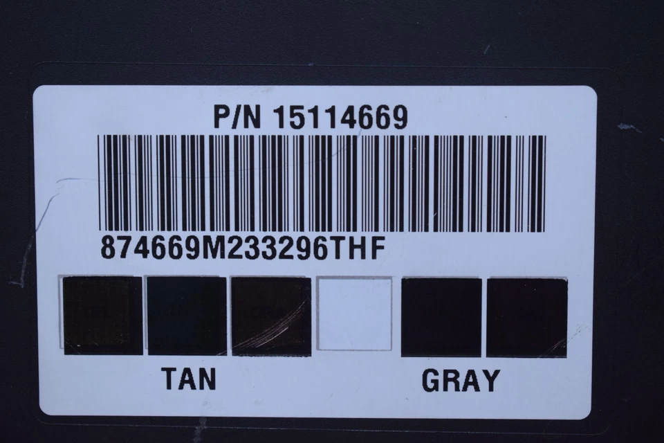 03 04 05 2003 2004 2005 GMC ENVIADO CARROCERÍA MÓDULO DE CONTROL BCM BCU 15114669 OEM Foto 2 de 4