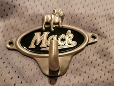 Mack Truck Enameled Metal Coat Hook
