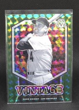 2021 Panini Mosaic #V7 Duke Snider Vintage Green