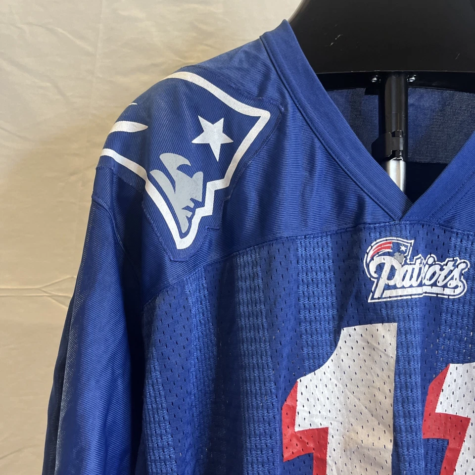 Camiseta de colección para principiantes Drew Bledsoe #11 New England Patriots NFL talla 48  Foto 4 de 4