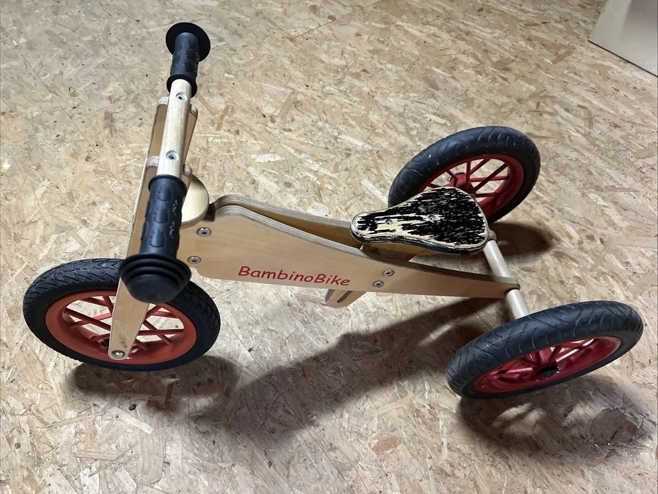 Bambino Holz Dreirad Laufrad Kinderlaufrad In Guten Zustand Gebraucht