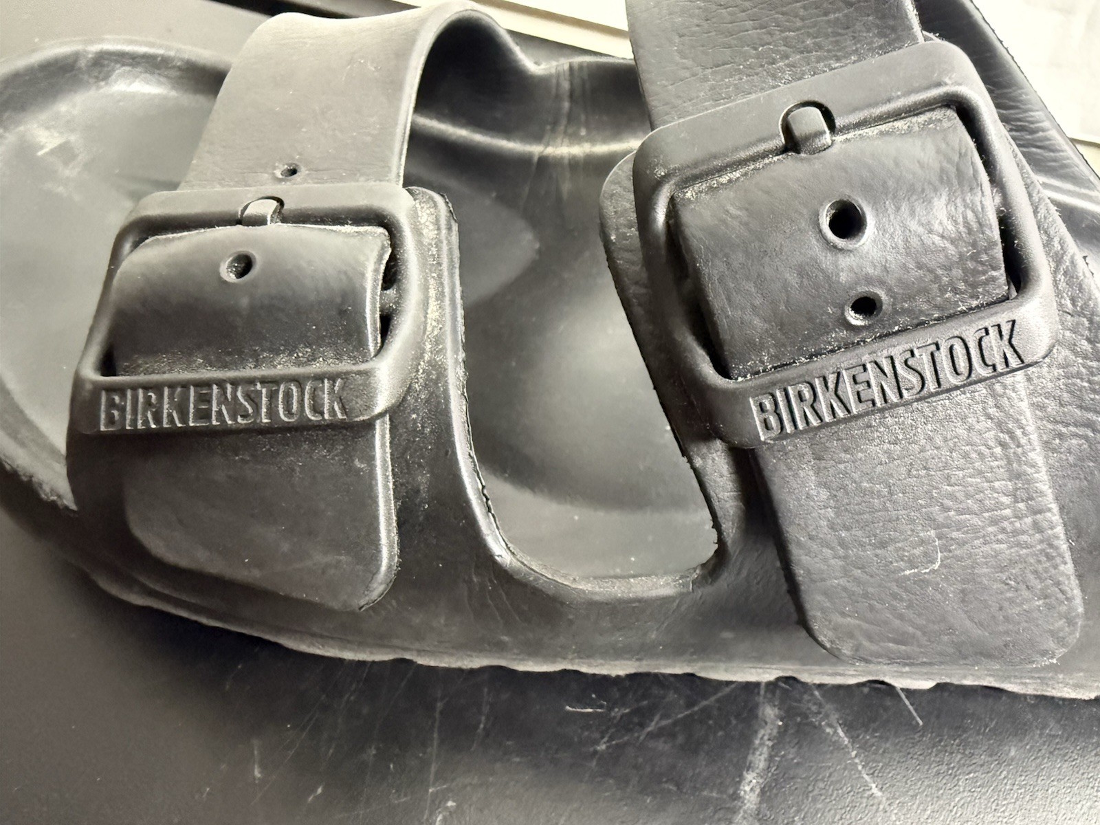 Birkenstock Arizona EVA Sandals Anthracite Black Mens 10 Womens 12 EU 43 image 8