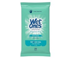 Wet Ones Sensitive Skin Hand Wipes Travel Pack - Fragrance Free - 20ct
