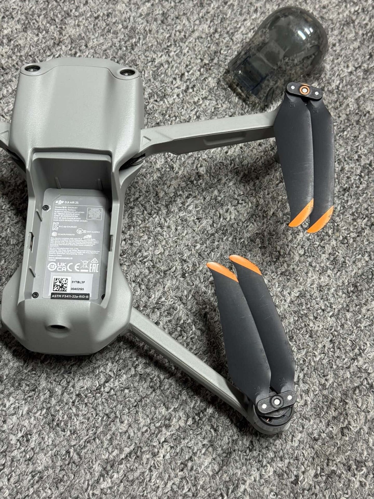 Unbound Remote Unbound DJI Air 2S Drone Unit Only Without Battery & Remote Controller ...