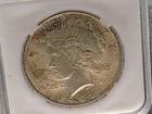 1922 Silver Peace Dollar No Mint Mark Good Condition 90% Silver