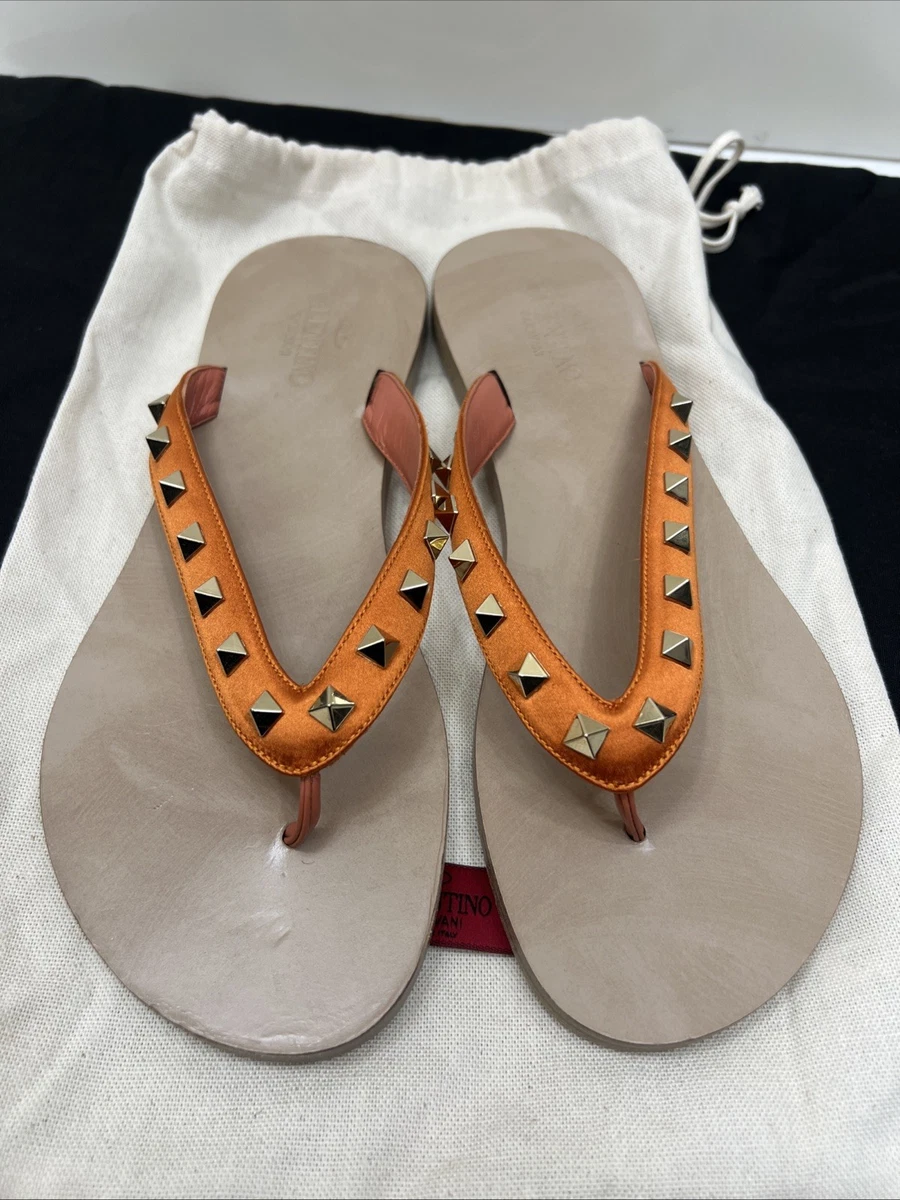 Valentino Women's Flip Flop Studded Sandals for sale | eBay