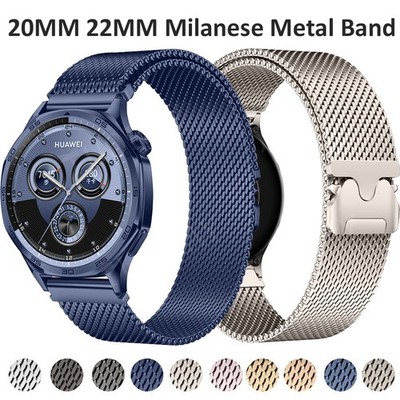Für Samsung Galaxy Watch FE 7 6 5 40/44mm 5 Pro Classic Magnet Edelstahl Armband