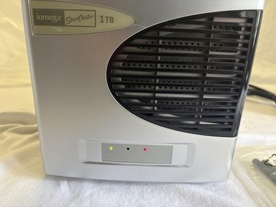 Iomega StorCenter Wireless Network Storage 1TB Gigabit 802.11g W Power Adapter
