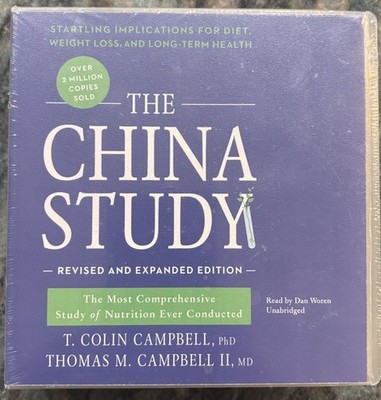 The China Study (Revised and Expanded Edition) Audiobook (BRAND NEW)