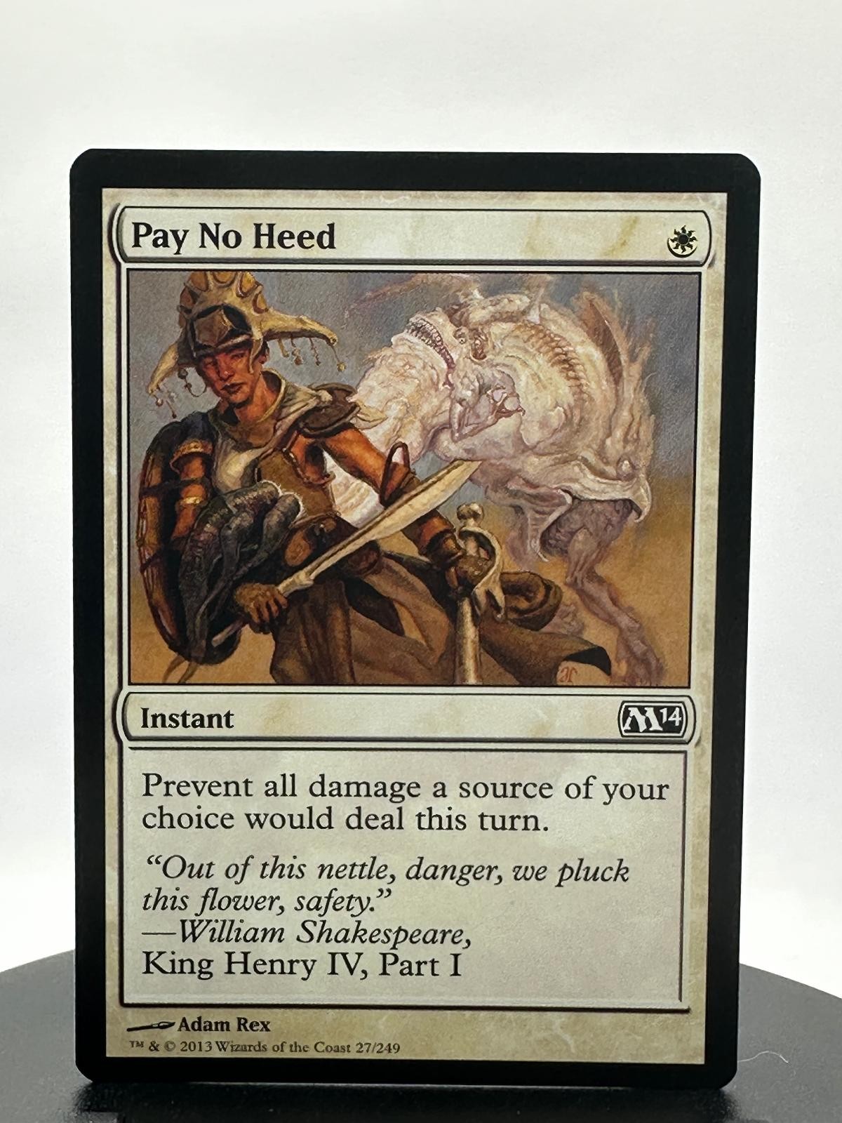 Pay No Heed 27 Common Magic 2014 (M14) Magic: The Gathering NM/M